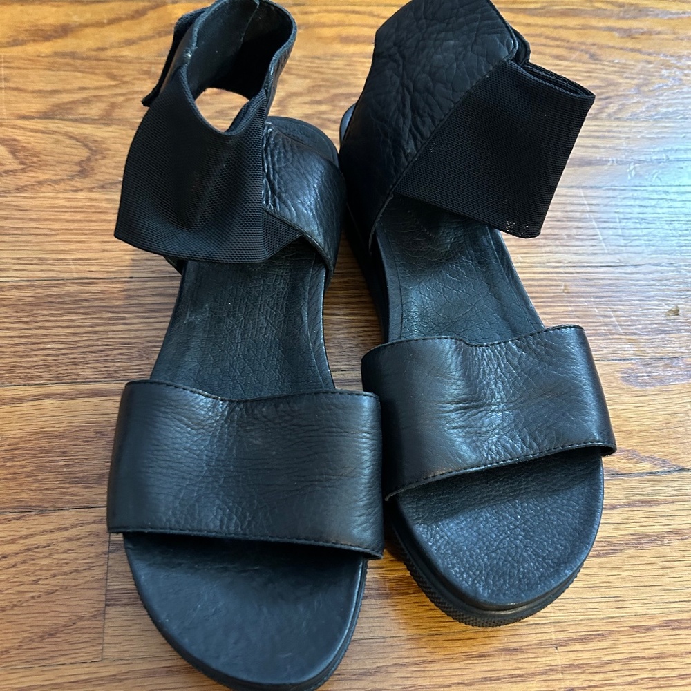 Black Eileen Fisher sandals